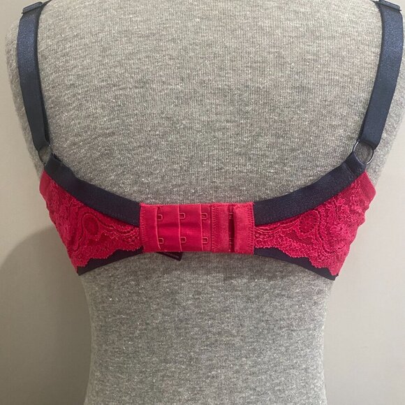 Elle Macpherson Cloud Swing Maternity/Nursing Bra Persian Red/Midnight Blue 36F - Picture 6 of 6